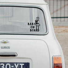 Load image into Gallery viewer, Baby on Board Car Sticker