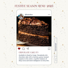 Load image into Gallery viewer, Chocolate Cake Small (order online & collect in store)