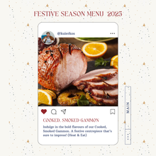 Load image into Gallery viewer, Cooked Smoked Gammon