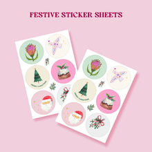 Load image into Gallery viewer, Festive Sticker Sheets | Variation 2 by Kikko&amp;Koast
