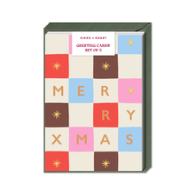 Load image into Gallery viewer, Holiday Card Pack | Christmas Cards | Set of 5 by Kikko&amp;Koast
