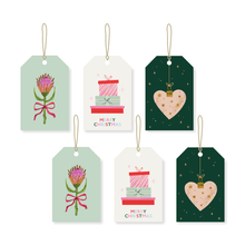 Load image into Gallery viewer, Gift Tags | Variation 2 | Set of 6 by Kikko&amp;Koast

