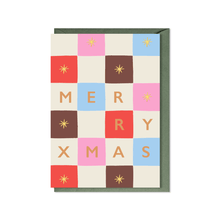 Load image into Gallery viewer, Festive Gift Card &amp; Matching Envelope | Squares by Kikko&amp;Koast
