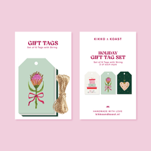 Load image into Gallery viewer, Gift Tags | Variation 2 | Set of 6 by Kikko&amp;Koast
