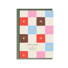 Load image into Gallery viewer, Festive Gift Card &amp; Matching Envelope | Squares by Kikko&amp;Koast
