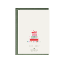 Load image into Gallery viewer, Festive Gift Card &amp; Matching Envelope | Gifts by Kikko&amp;Koast
