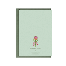 Load image into Gallery viewer, Festive Gift Card &amp; Matching Envelope | Protea by Kikko&amp;Koast
