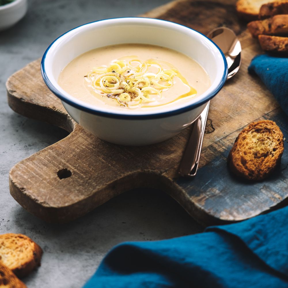 Potato, Leek & Biltong Soup