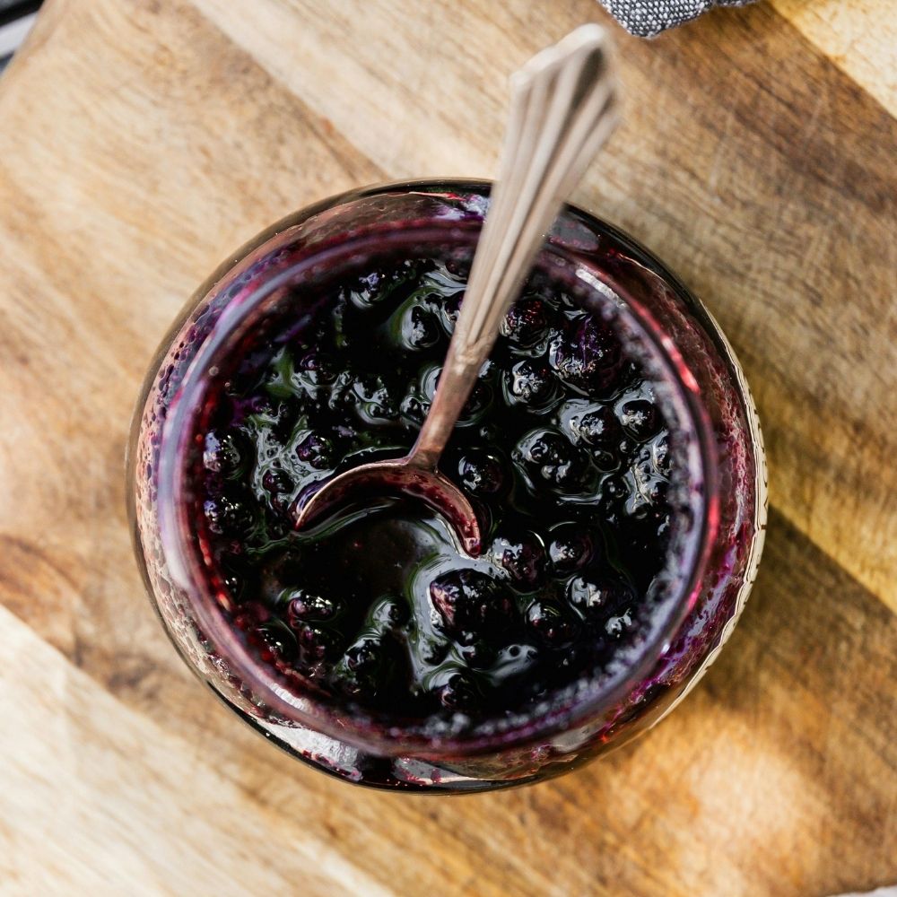 Blueberry Red Wine & Thyme Relish