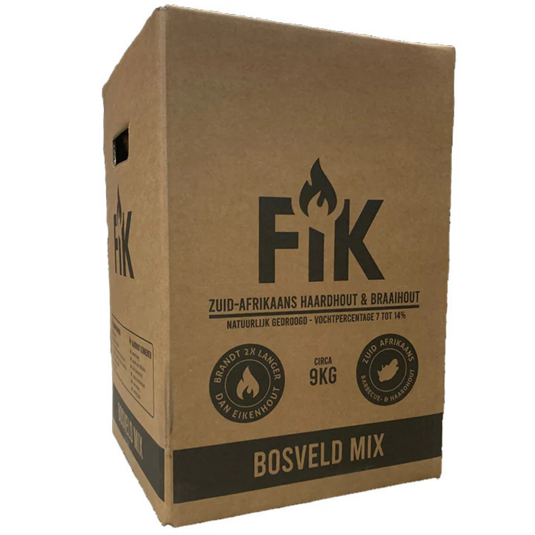 Bosveld Mix Braai Hout / Wood 15 kgs