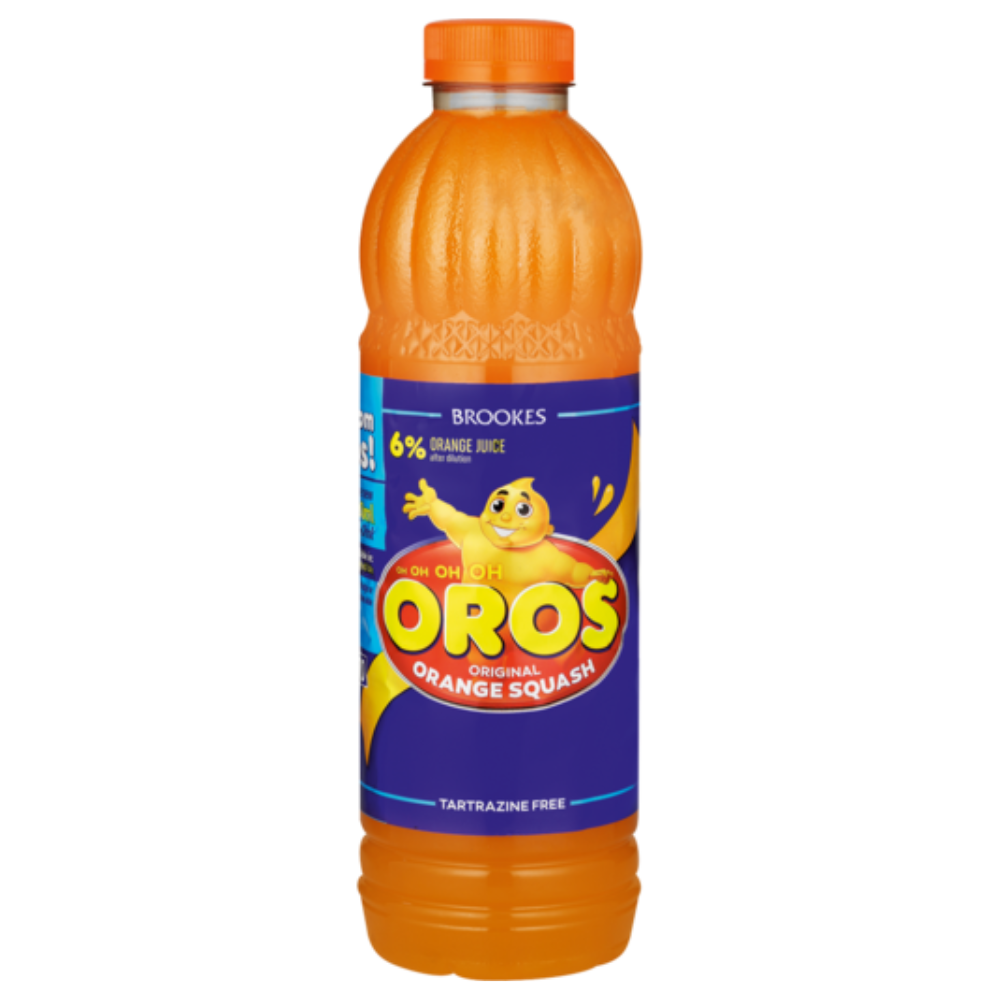 Brookes Oros Original Orange Squash 1 liter