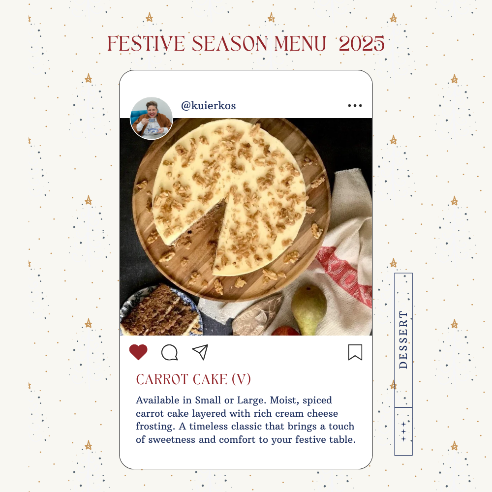 Carrot Cake (order online & collect in store)