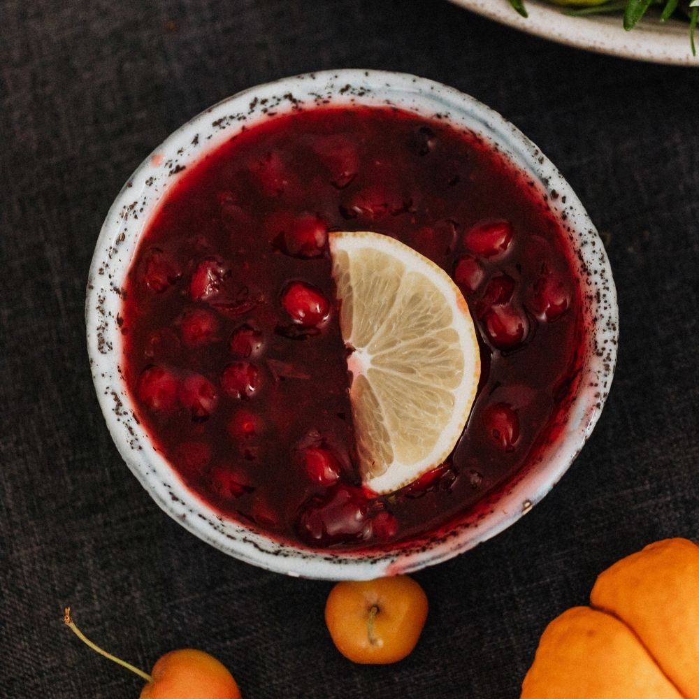 Cranberry Orange and Port Sauce