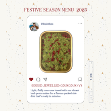 Load image into Gallery viewer, Herbed Jewelled Couscous - Heat and Eat
