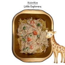 Load image into Gallery viewer, Little Explorers Creamy Chicken with Pasta
