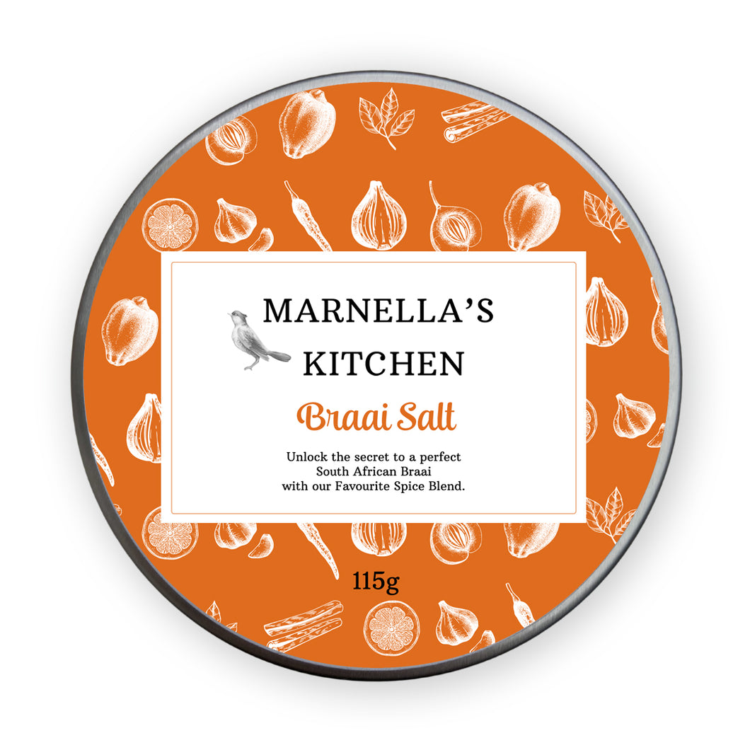 Marnella's Kitchen Braai Salt 115g