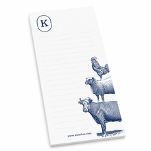 Load image into Gallery viewer, KuierKos Farm Animal DL Size Notepad

