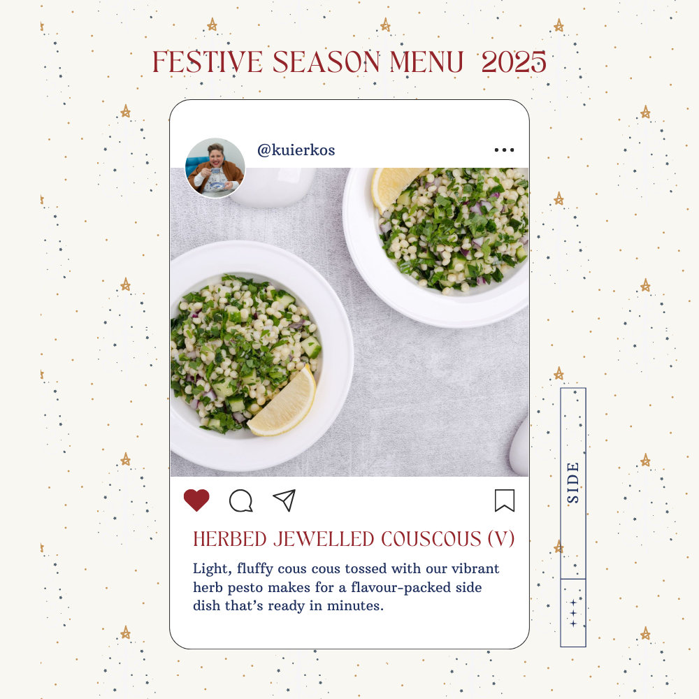 Herbed Jewelled Couscous - Heat and Eat