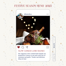 Load image into Gallery viewer, Slow Cooked Lamb Shanks (2 x shanks of 700-900g)
