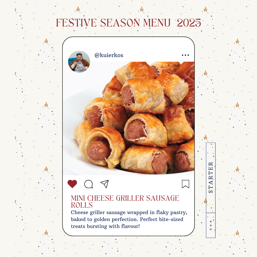 Mini Cheese Griller Sausage Rolls (1 doz.)