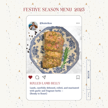 Load image into Gallery viewer, Rolled Lamb Belly - Ready to Roast
