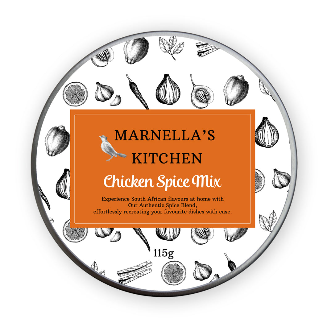 Marnella's Kitchen Chicken Spice Mix 115g