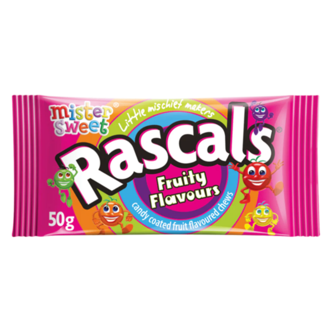 Rascals Fruit Flavoured Candy 50g