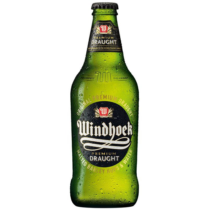 Windhoek Draught Beer Bottle 440ml
