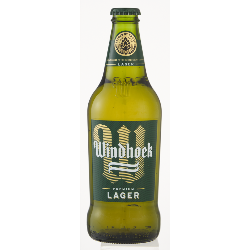 Windhoek Lager Beer Bottle 440ml