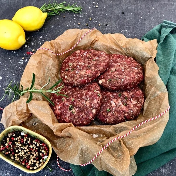 Beef Burger Patties (4 x patties)  (660g)