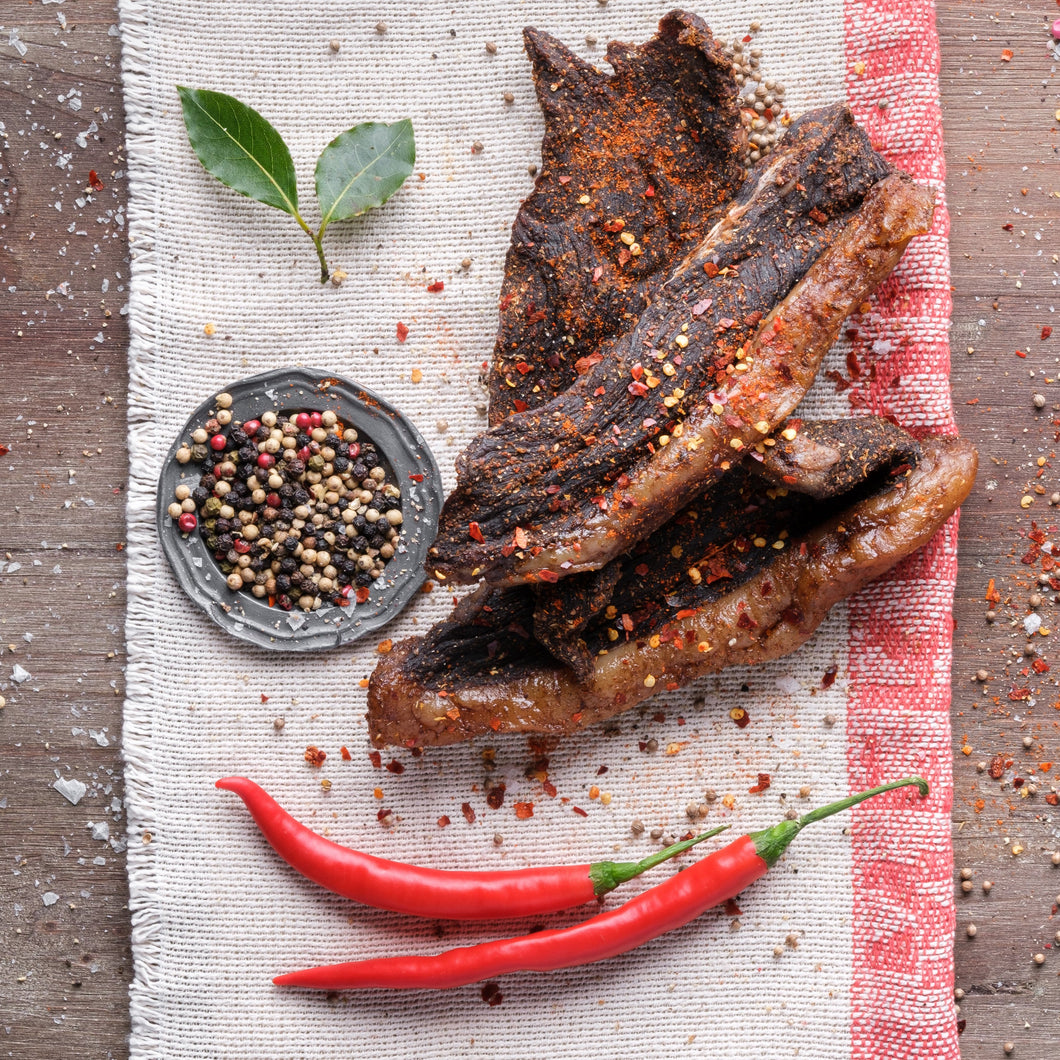 Chilli Biltong with Fat