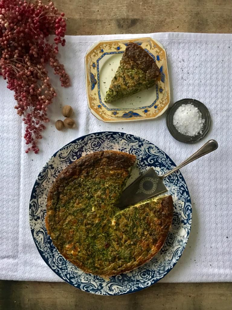 Cheesy Spinach Bake